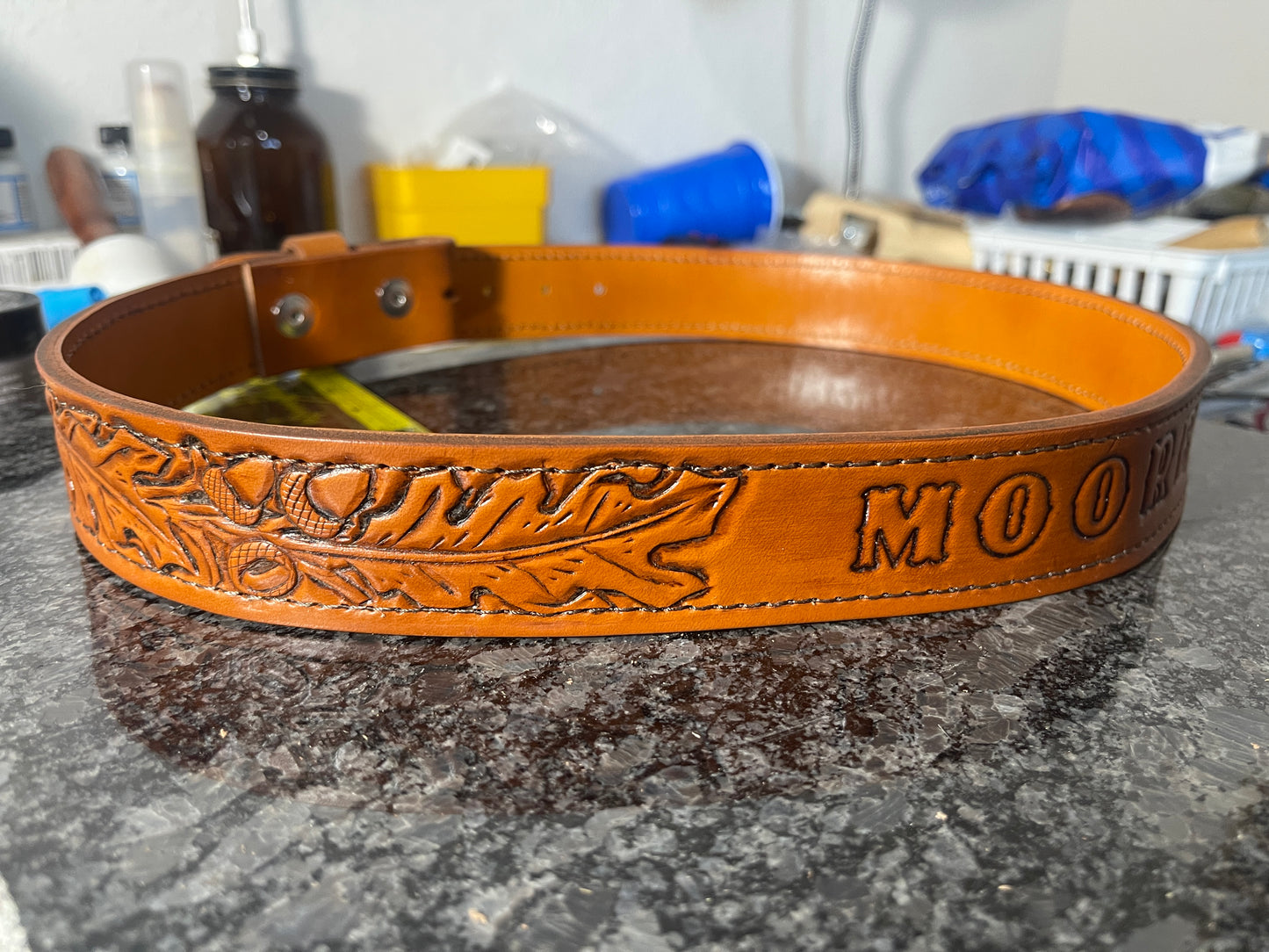 Custom Leather Belt