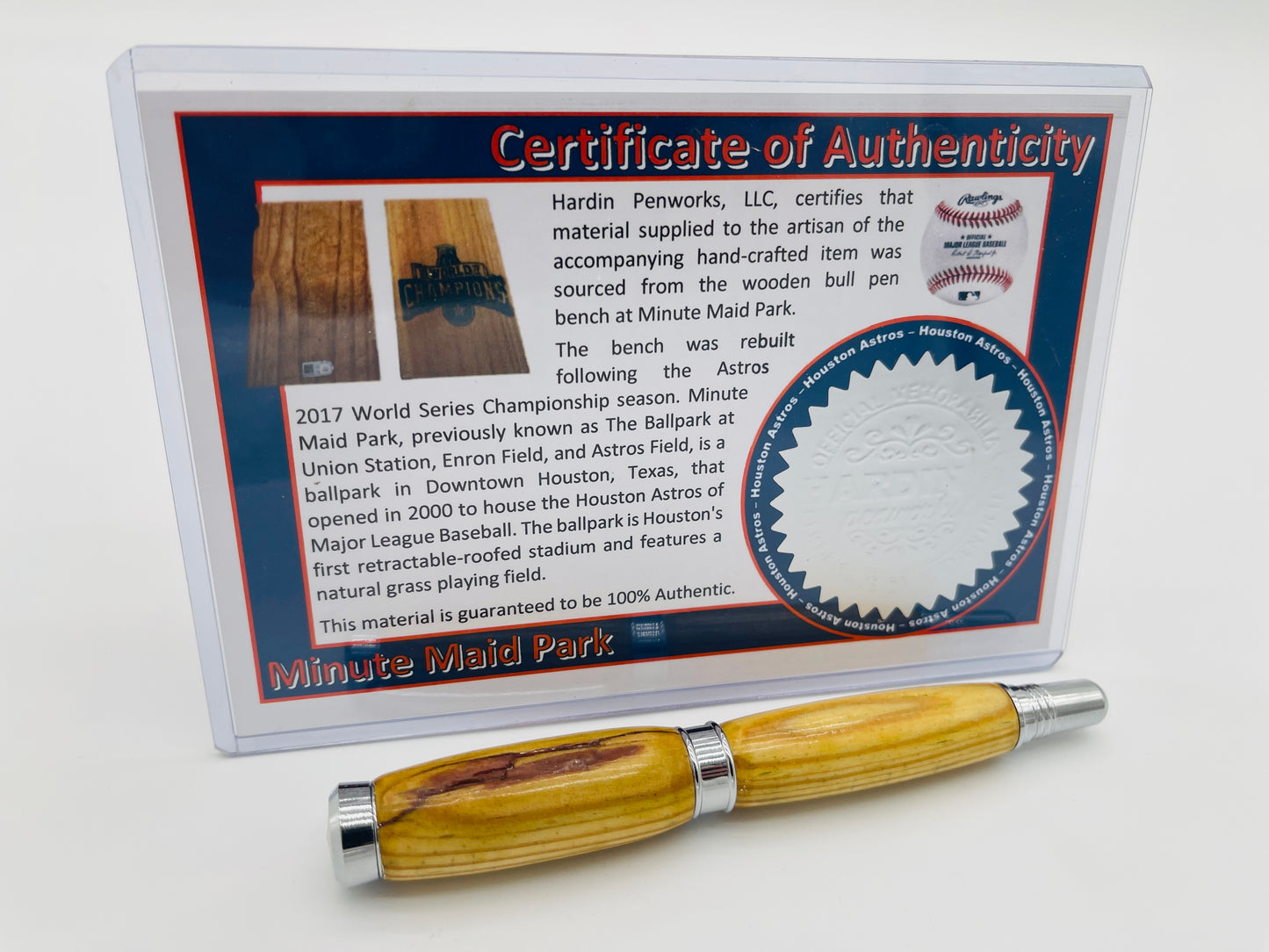 Houston Astros Bench Pen