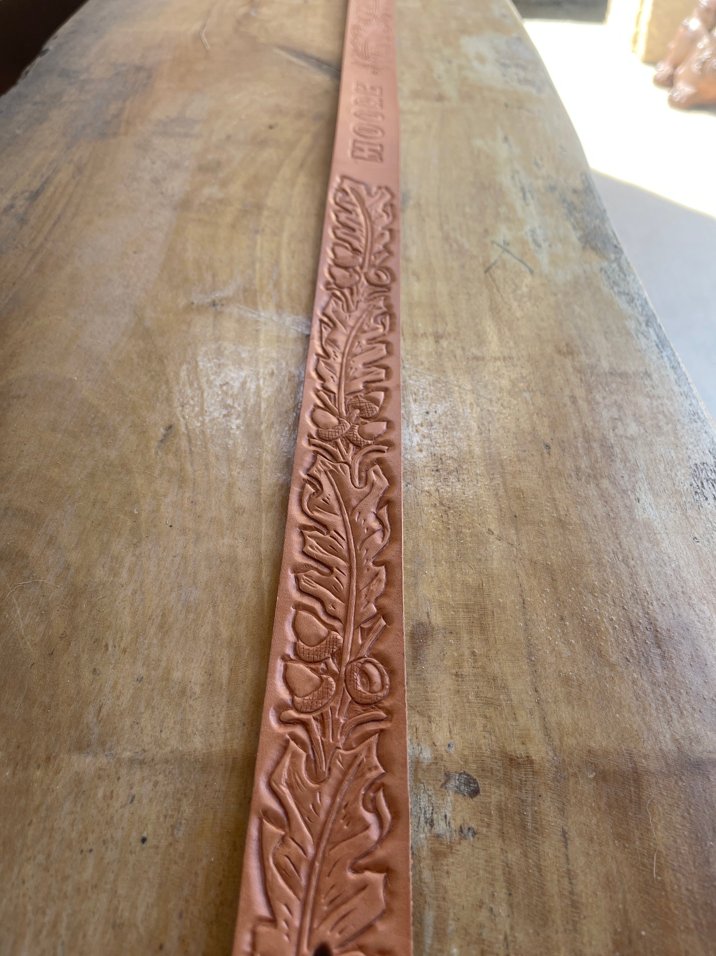 Custom Leather Belt