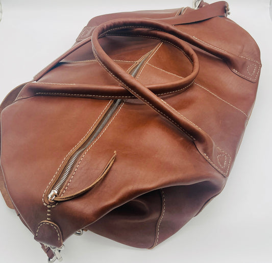 Leather Duffle Bag