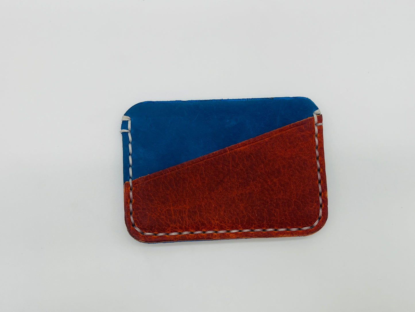 Blue and Orange Card Wallet