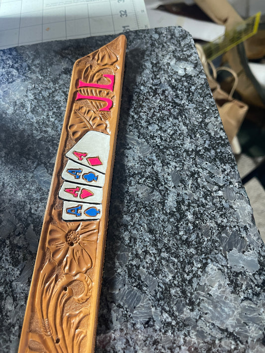 Custom Leather Belt