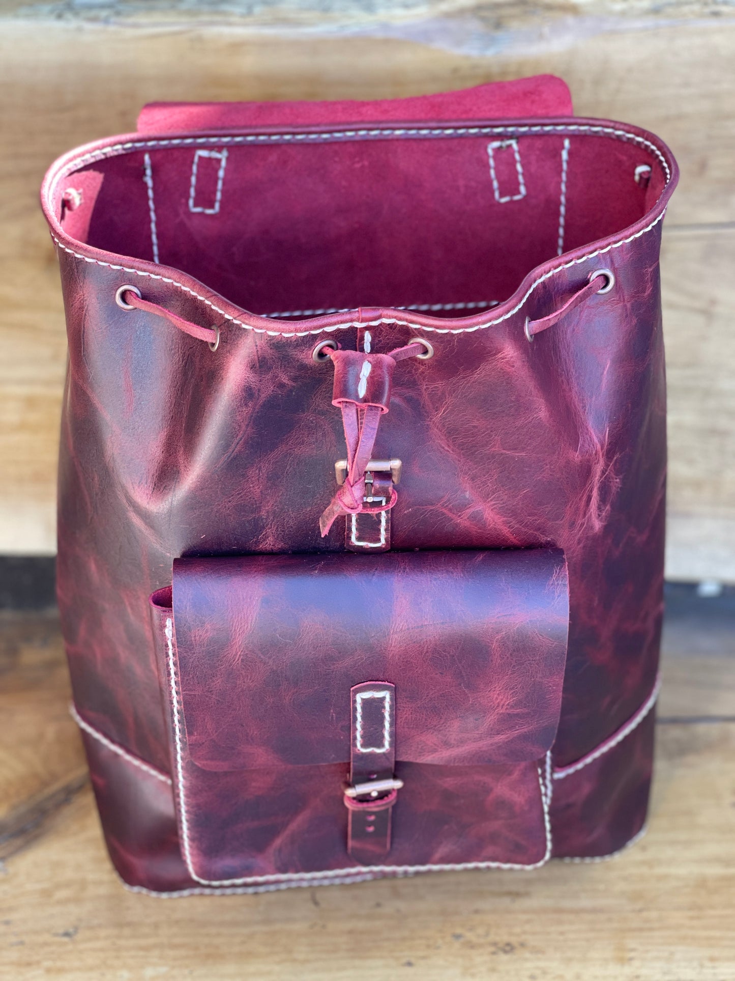 Volcano Red Backpack
